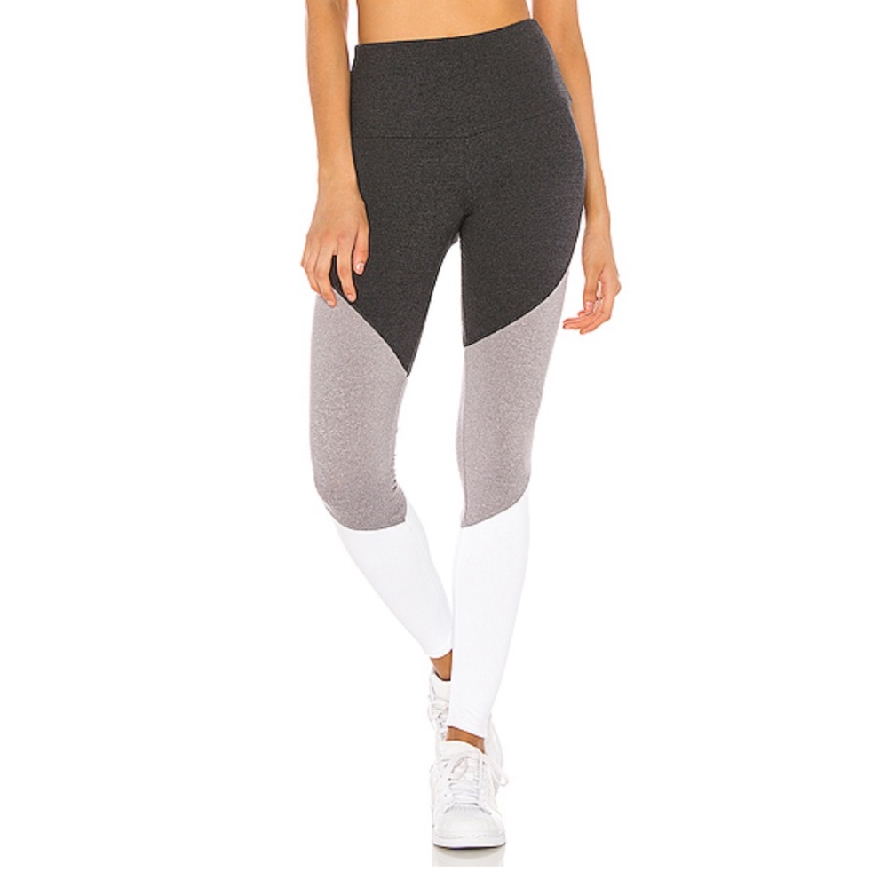 Onzie Flow High Rise Track Legging in Slate Combo
